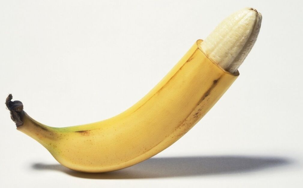 banāns imitē gailīti un palielināšanos
